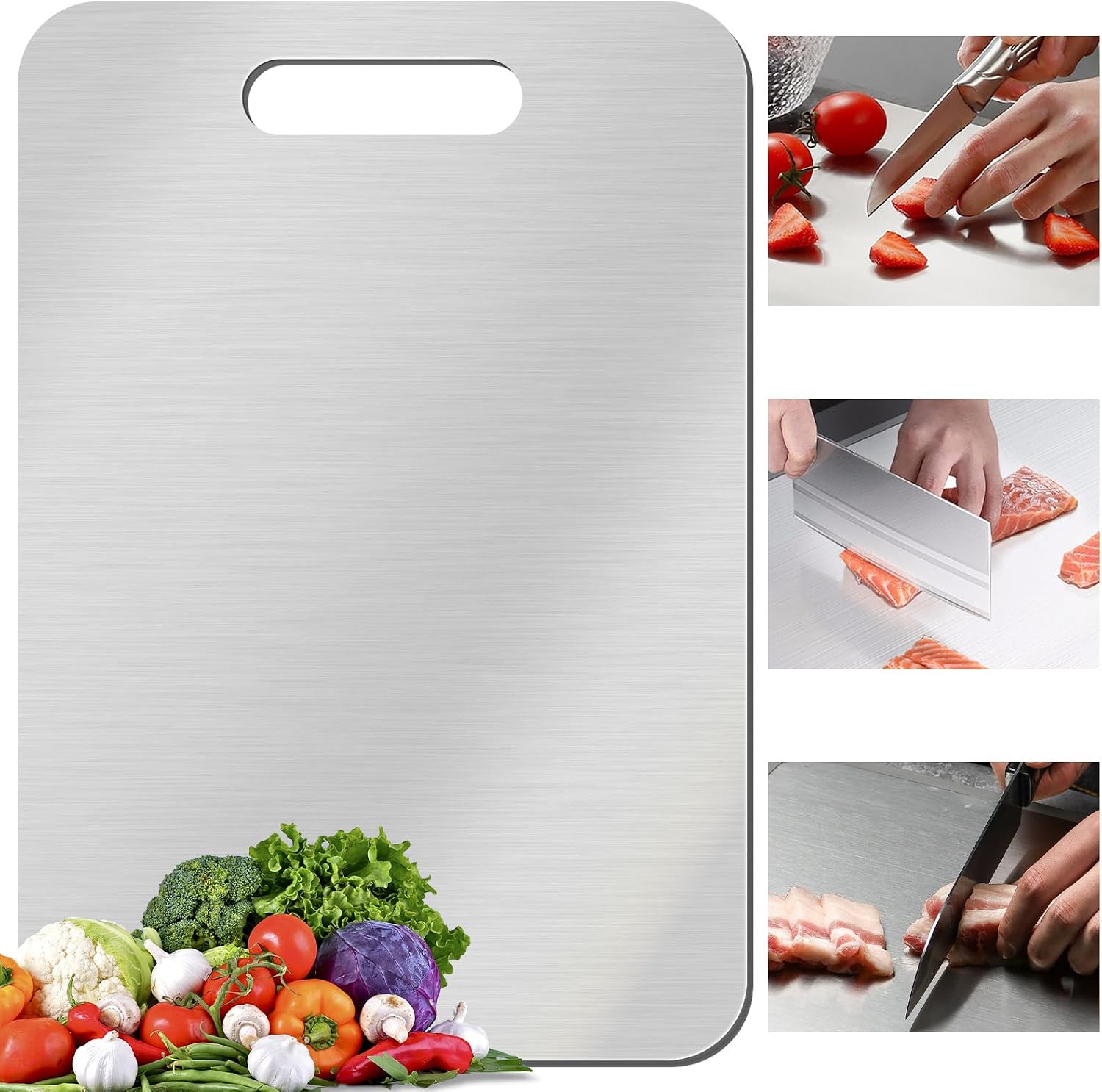 Food Prep Mat - 1팩 식품 등급 양면 도마, 새로운