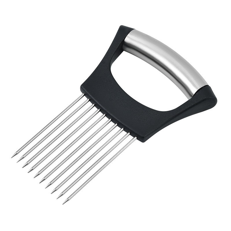Onion Holder Slicer - 스테인리스 스틸 양파 슬라이서 홀더, 다용도