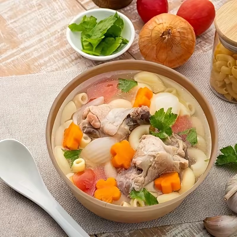 10/20PCS 크래프트 종이 원형 그릇 일회용 점심  - Meal Prep Plan 리뷰 및 가격