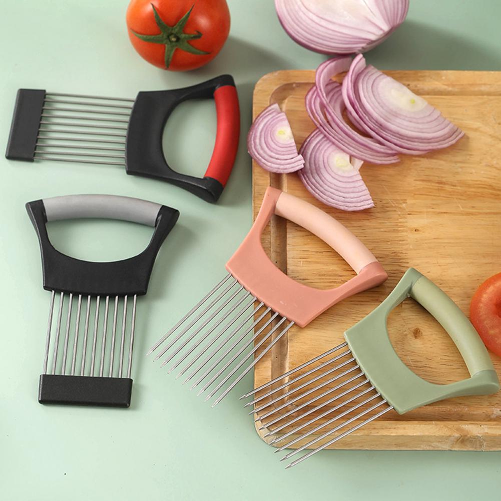 야채 슬라이싱 도구 양파 슬라이서 홀더(10개 스테인리 - Onion Holder Slicer 리뷰 및 가격