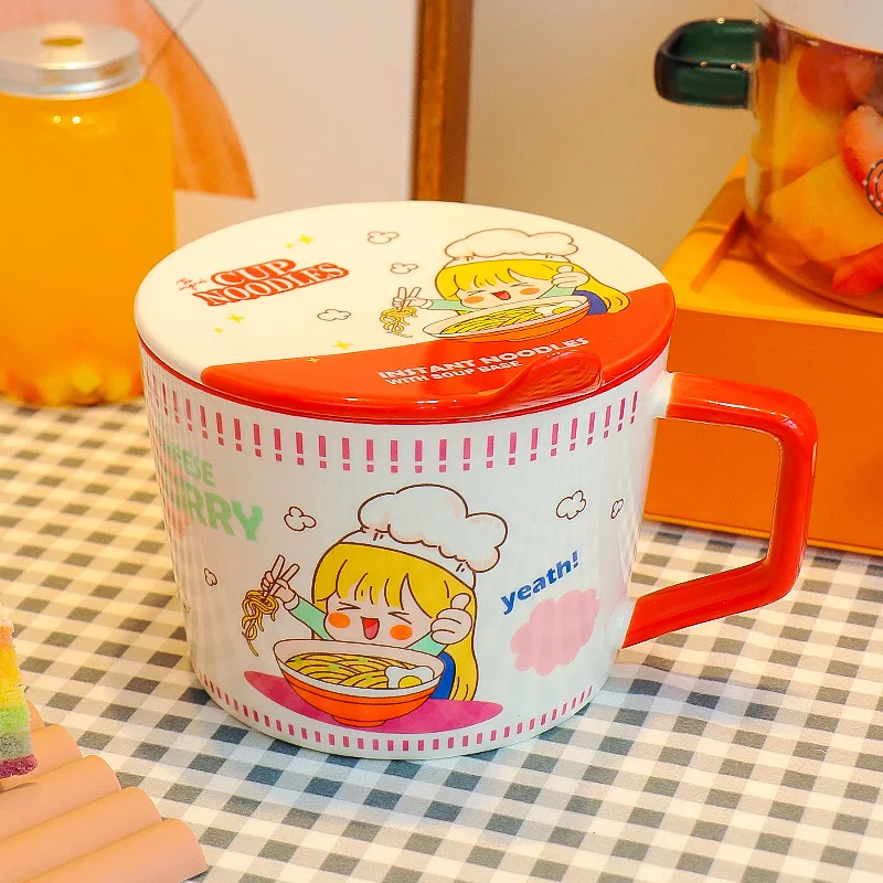 만화 인스턴트 라면 그릇 뚜껑 포함 950ml 샐러드  - Meal Prep Soup 리뷰 및 가격