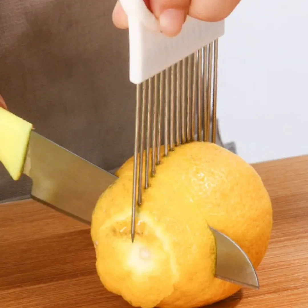 다채로운 색상의 양파 슬라이서 홀더, 스테인리스 스틸  - Onion Holder Slicer 리뷰 및 가격