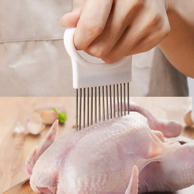 다채로운 색상의 양파 슬라이서 홀더, 스테인리스 스틸  - Onion Holder Slicer 리뷰 및 가격