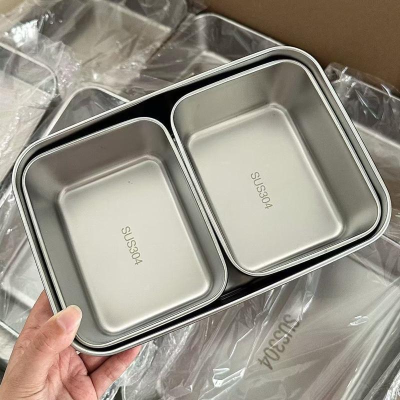 신제품 12/3개입 304 스테인리스 스틸 식품 트레이 - Meal Prep Easy 리뷰 및 가격