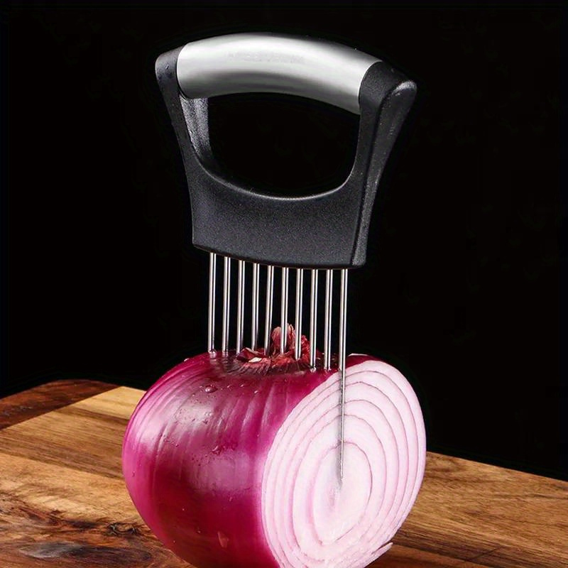 스테인리스 스틸 양파 커터 홀더, 음식 슬라이서 보조기 - Onion Holder Slicer 리뷰 및 가격