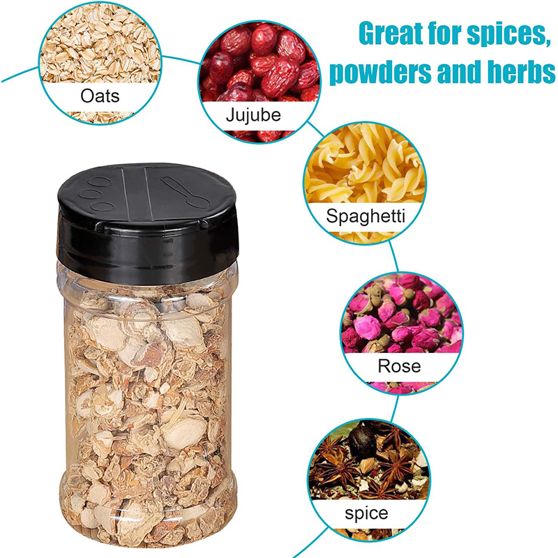LMETJMA 투명 플라스틱 향신료 항아리, 셰이커 뚜 - Spice Jar Labels 리뷰 및 가격
