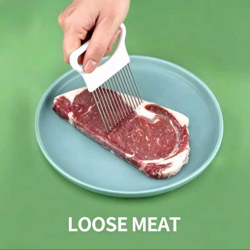 이 다채로운 1개입 스테인리스 스틸 양파 슬라이서로 양 - Onion Holder Slicer 리뷰 및 가격