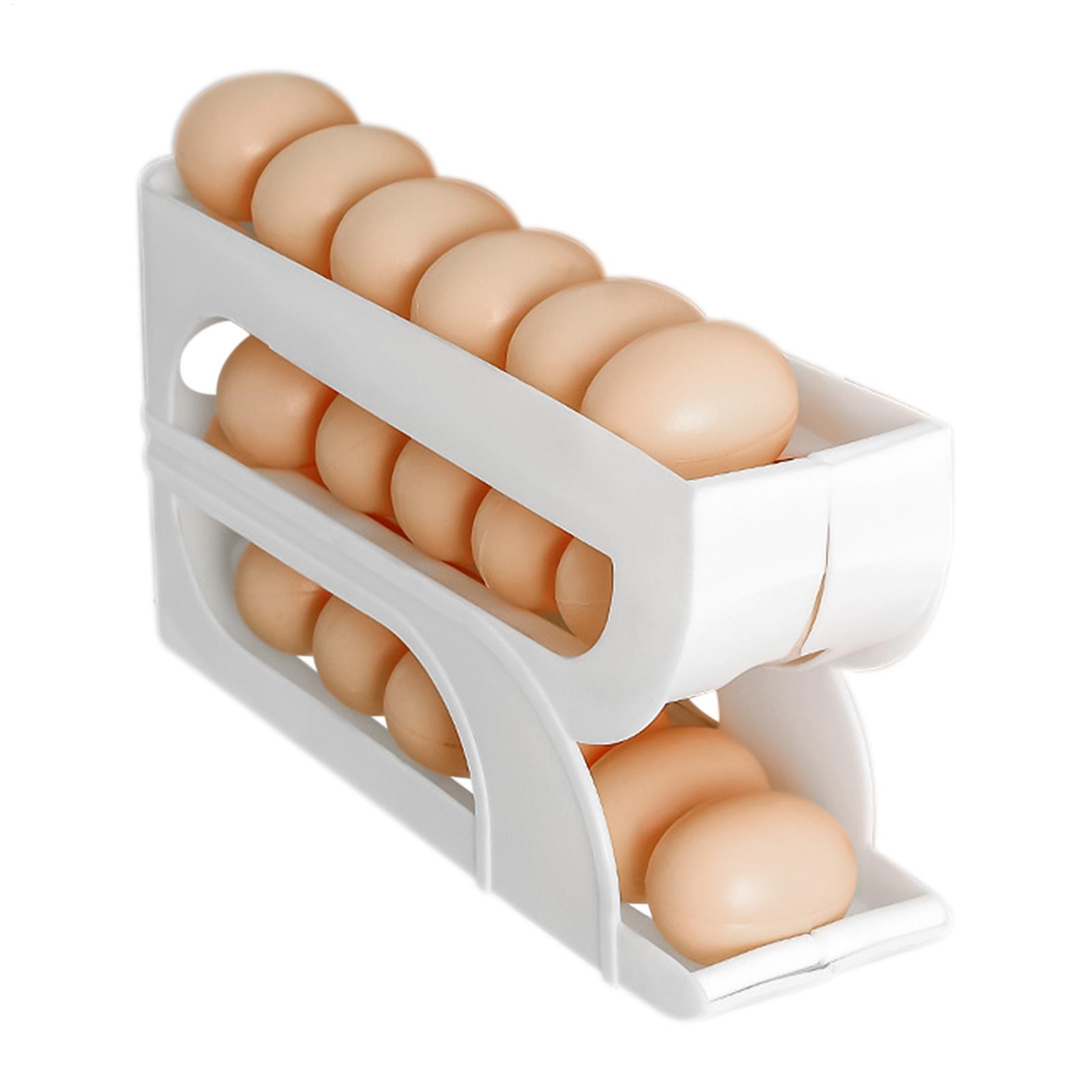 냉장고용 계란 보관함 3단 자동 롤링 계란 보관 랙 식 - Meal Prep Egg Whites 리뷰 및 가격