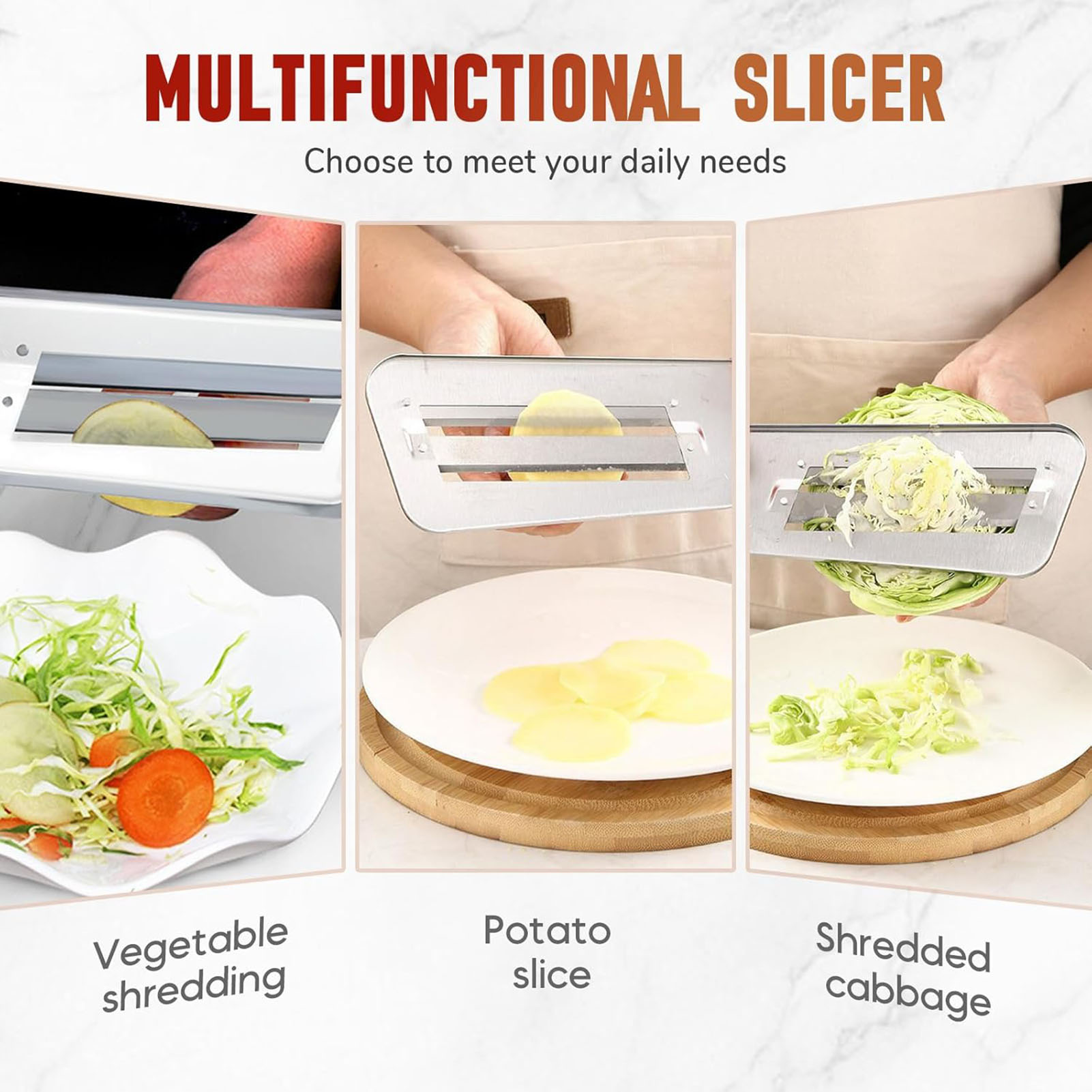 2중 칼날 칼형 강판 다기능 스테인리스 스틸 야채 커터 - Meal Prep Easy 리뷰 및 가격