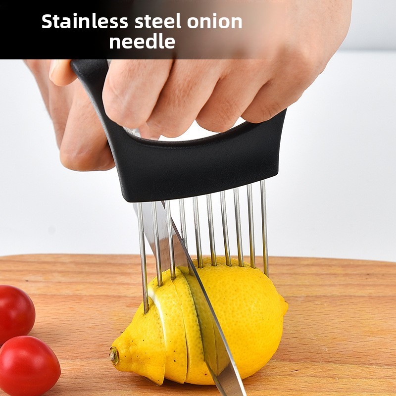 스테인리스 스틸 양파 슬라이서 홀더, 다용도 고기 연화 - Onion Holder Slicer 리뷰 및 가격