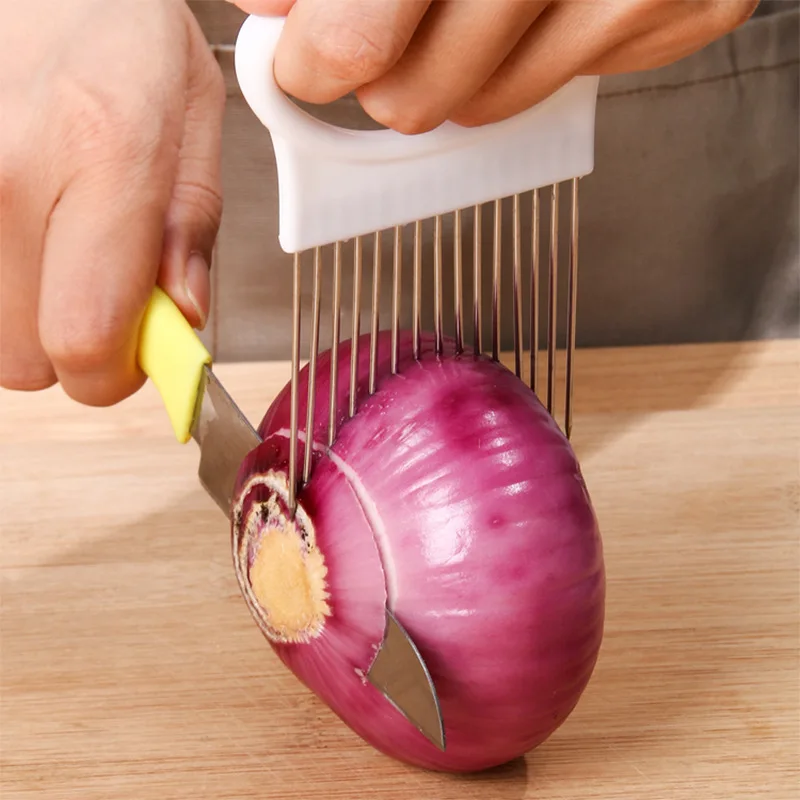양파 플러그 토마토 감자 커터, 양파 핀, 과일 및 야 - Onion Holder Slicer 리뷰 및 가격
