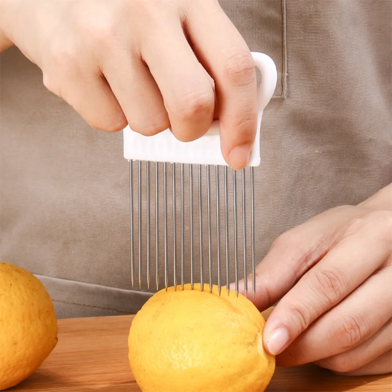 양파 플러그 토마토 감자 커터, 양파 핀, 과일 및 야 - Onion Holder Slicer 리뷰 및 가격