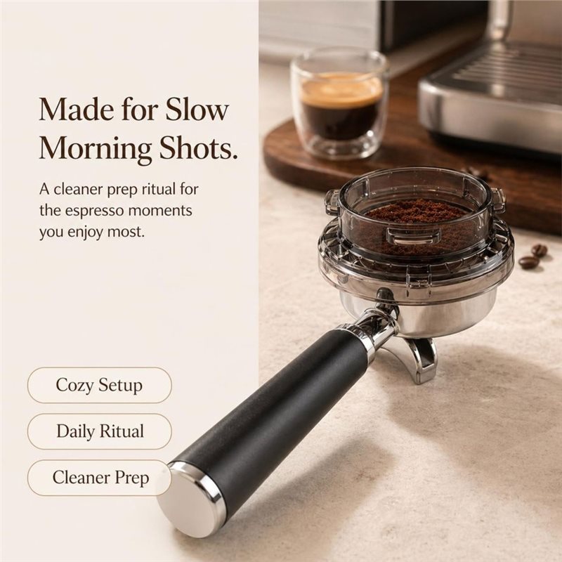 B15C 도징 퍼널 54mm 트위스트-록 포터필터(브레 - Breville Espresso Barista Touch 리뷰 및 가격