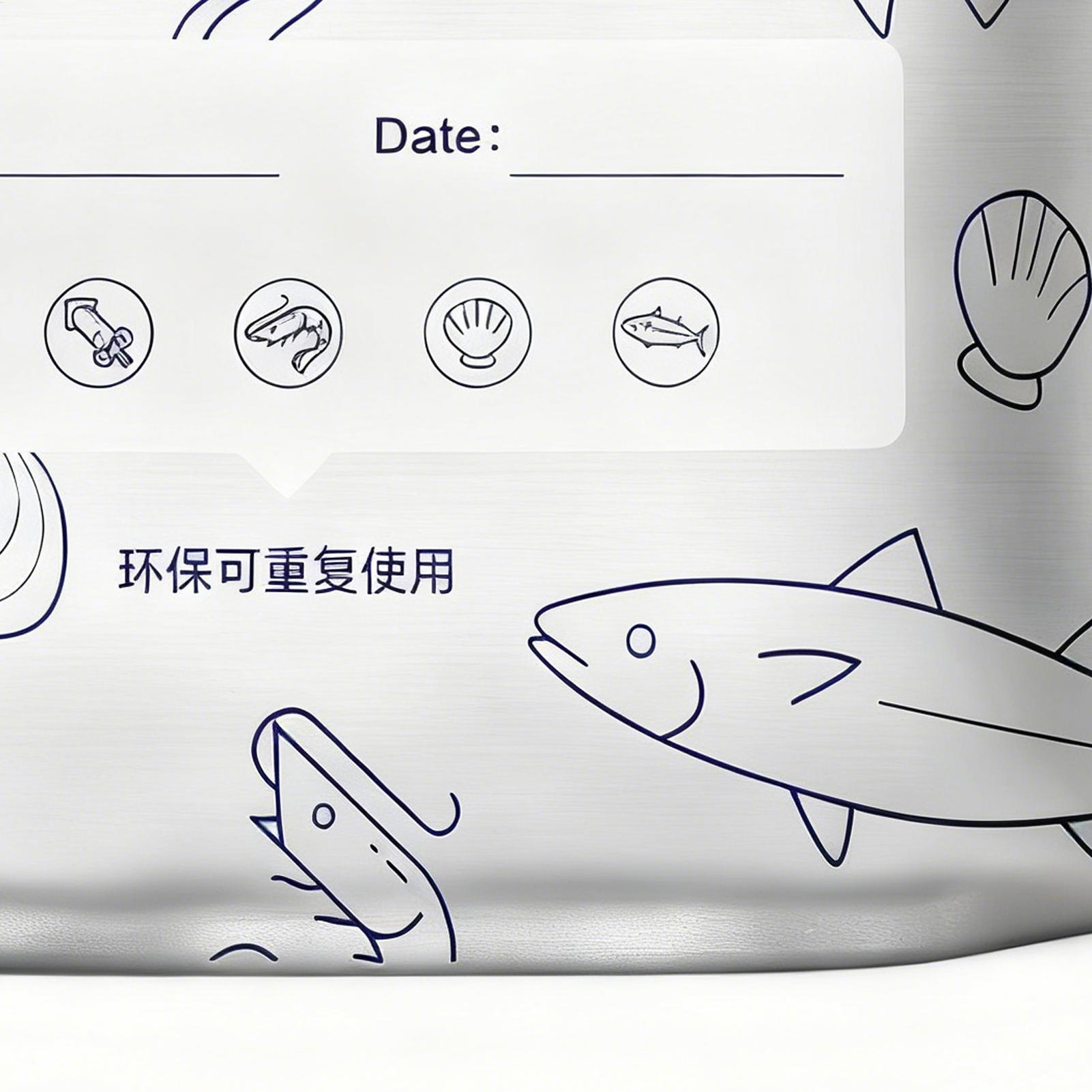 알루미늄 보관 백 30개 지퍼락 알루미늄 호일 냉동 식 - Meal Prep Seafood 리뷰 및 가격