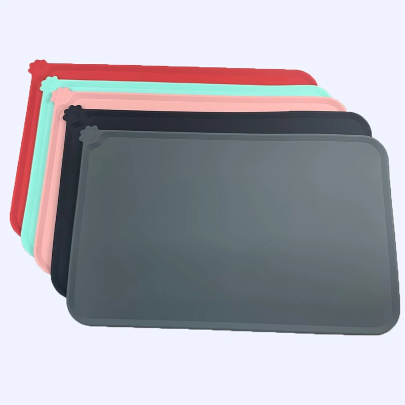 방수 애완 동물 매트 개 고양이 솔리드 컬러 실리콘 애 - Food Prep Mat 리뷰 및 가격