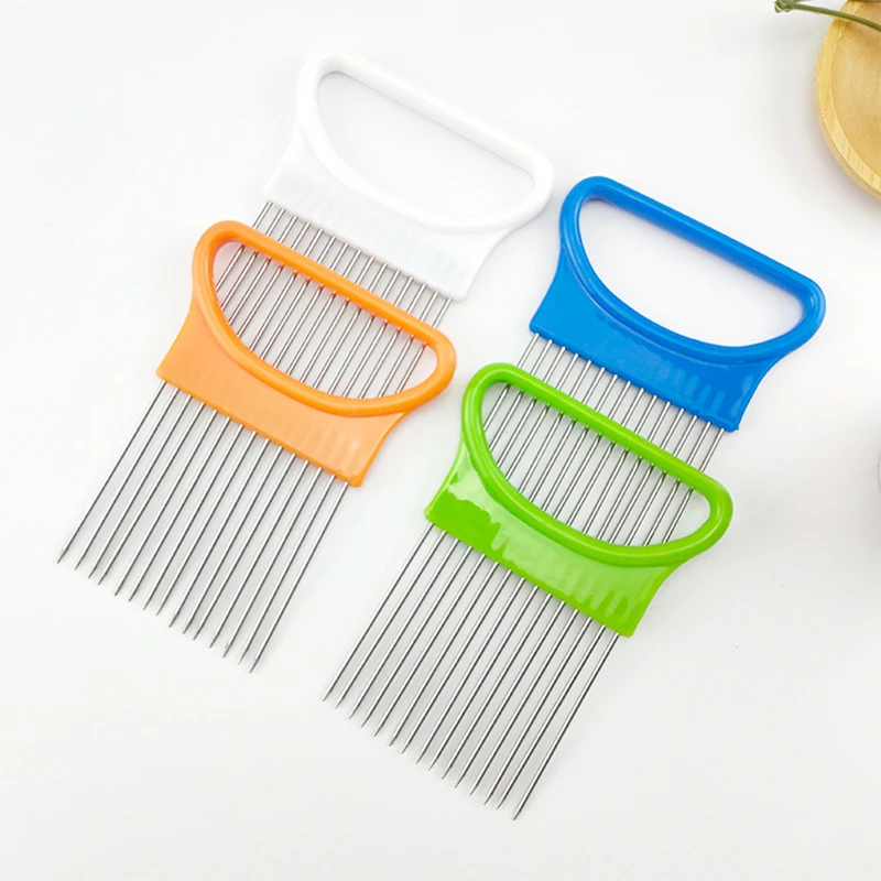 1-3개의 다채로운 양파 슬라이서로 손쉽게 양파를 자르 - Onion Holder Slicer 리뷰 및 가격