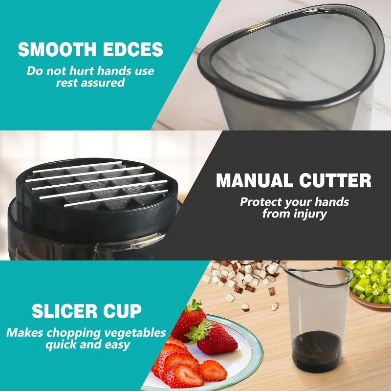 다기능 야채 과일 슬라이서 컵 간편 세척 푸드 커터 주 - Meal Prep Easy 리뷰 및 가격