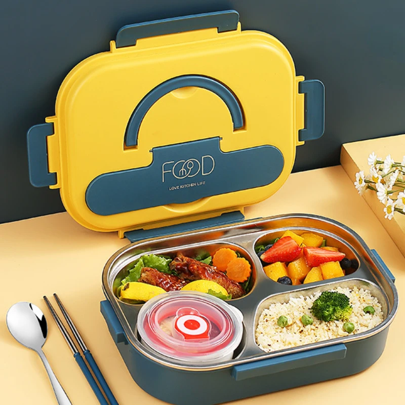 간편한 점심! 내장형 칸막이가 있는 스테인리스 스틸 보 - Meal Prep Easy 리뷰 및 가격