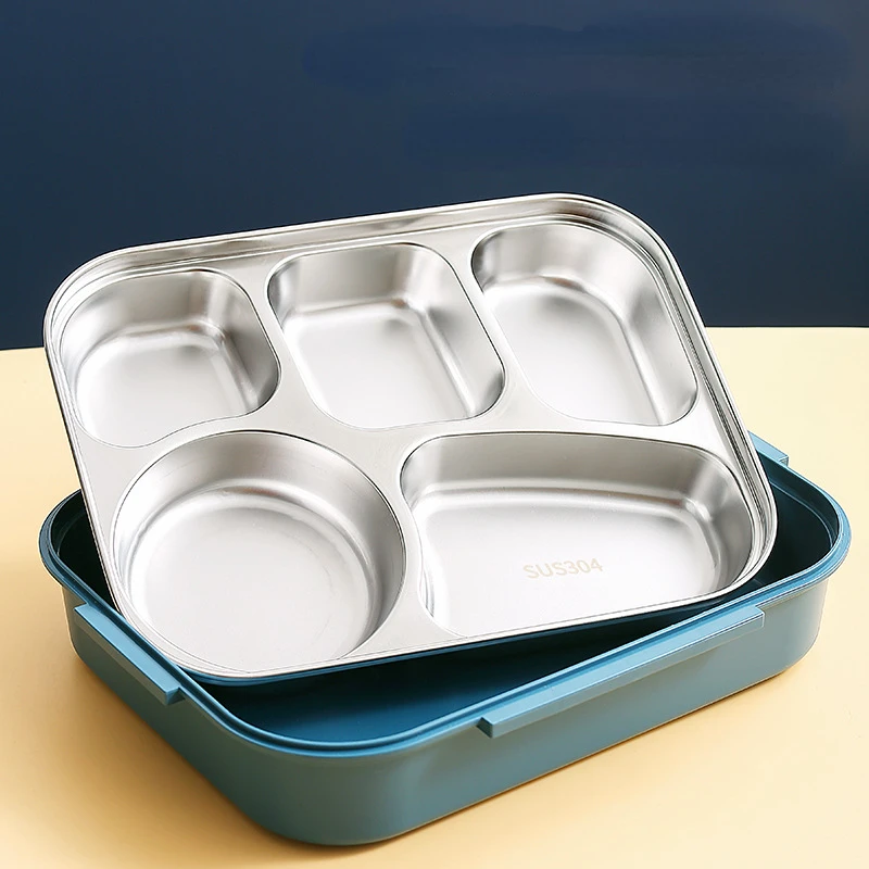 간편한 점심! 내장형 칸막이가 있는 스테인리스 스틸 보 - Meal Prep Easy 리뷰 및 가격